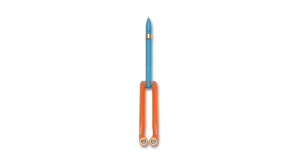 Spyderco BaliYo Pens,Orange/Blue, YUS116