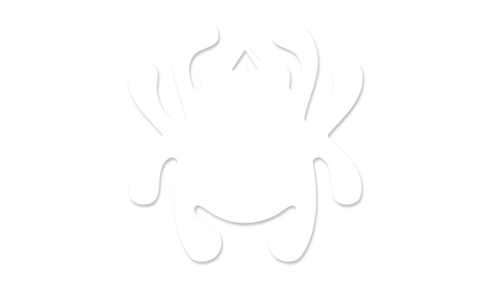 Spyderco Bug Mirror Decal, STK1
