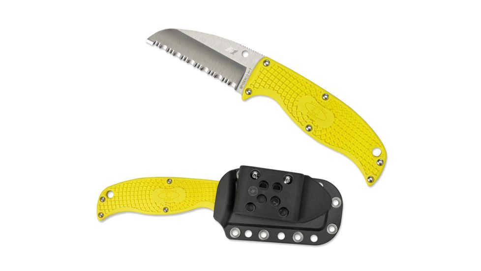 Spyderco Enuff Salt Yellow SCFB31SYL