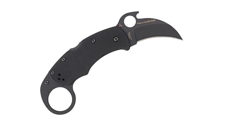 Spyderco Karahawk Folding Knife, Black, C170GBBKP