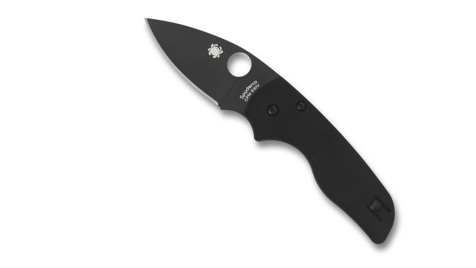 Spyderco Lil' Native Compression Lock Plain, C230GPBBK
