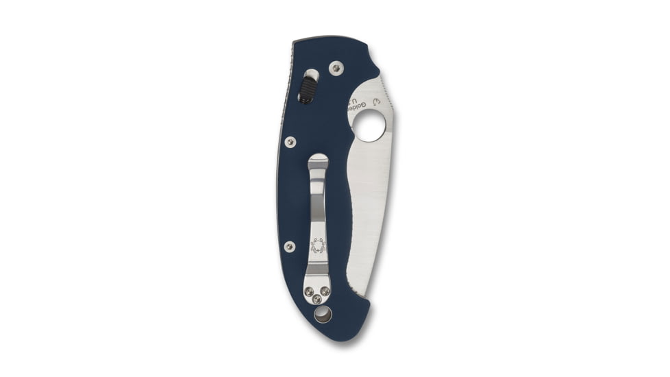 Spyderco Manix 2 XL Folding Knife, 3.86 in, CPM SPY27, Blue, G10, C95GPCBL2