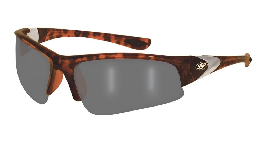 SSP Eyewear Entiat CF+ Bifocal Shooting Glass Readers w/ 1.50 Magnification, Demi Two-Tone Frame, Mirrored Lens 011711951642