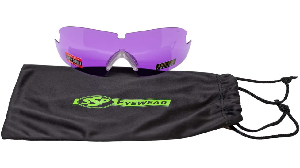 SSP Eyewear Methow Replacement HD Lenses, Dark Purple, METHOW DK PPL AF