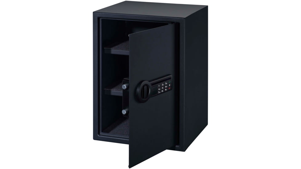 Stack-On Personal Safe with Electronic Lock, 19.75x13.75x13in, Black, Medium, PS-1820-E