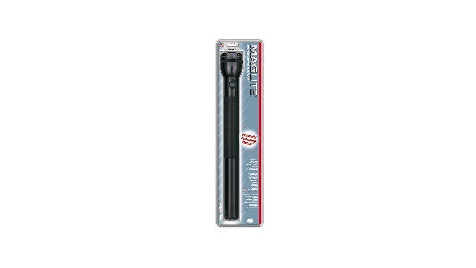 MagLite Standard 5 Cell D Flashlight, Black, S5D016
