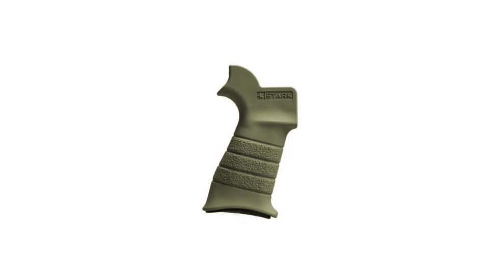 Stark Equipment AR Rifle Grip, Green ANG-GR