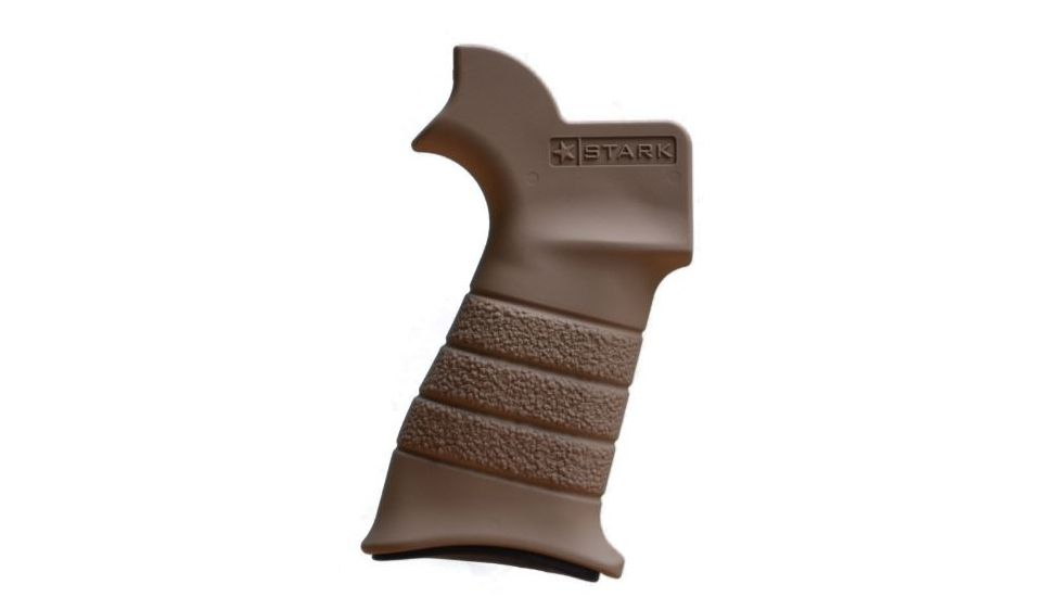 Stark Equipment AR Rifle Grip, Earth ANG-EA