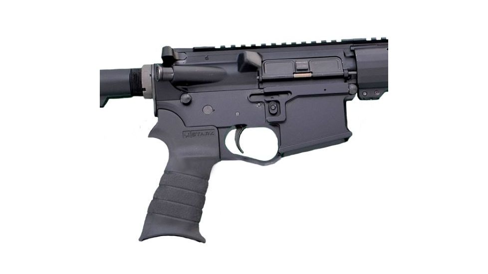 Stark Equipment AR Rifle Grip, No Batter Plug, Black BRU-BL