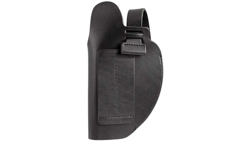 Stealth Operator Premium Leather OWB/IWB Holster, Multi Fit, Right, Black, H60170