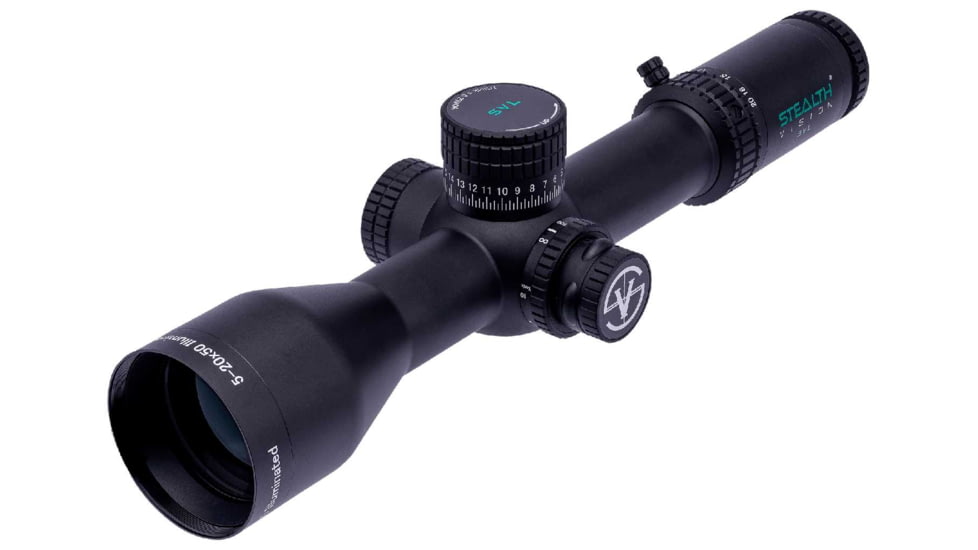 Stealth Vision Long - Range SVL 5-20 X 50 Rifle Scope, 34mm Tube, First Focal Plane, Black, SV-SVL