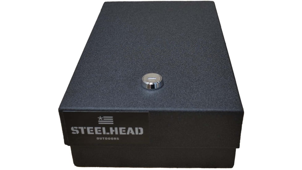 Steelhead Outdoors Drifter 1 Travel Lock Box, Black, Small, SD-6510