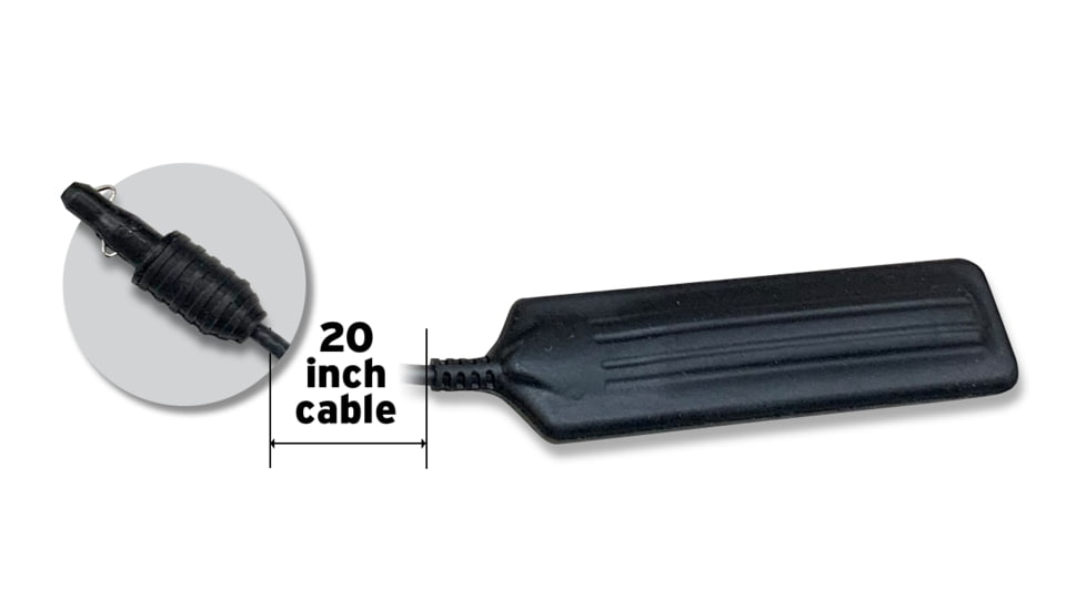 Steiner 20&quot; Straight Remote Cable Pressure Pad, Black, 9123