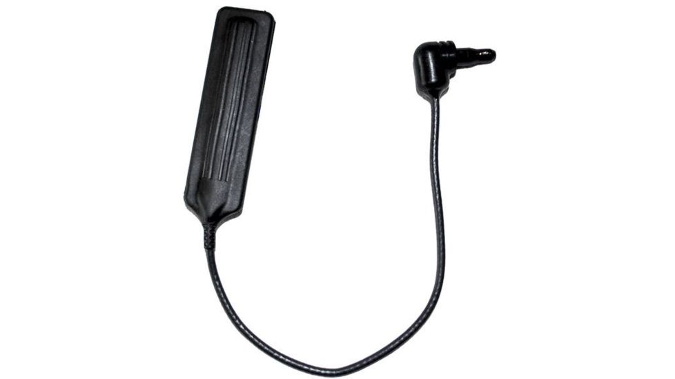 Steiner Laser Devices 7in Right Angle Remote Cable Pressure Pad Switch for OTAL-A,OTAL-Classic, CQBL-1, DBAL-A2, DBAL-D2, DBAL-I2, Mk4, and Mk5 Dual Tailcap, SPIR, and Mk3, 9120