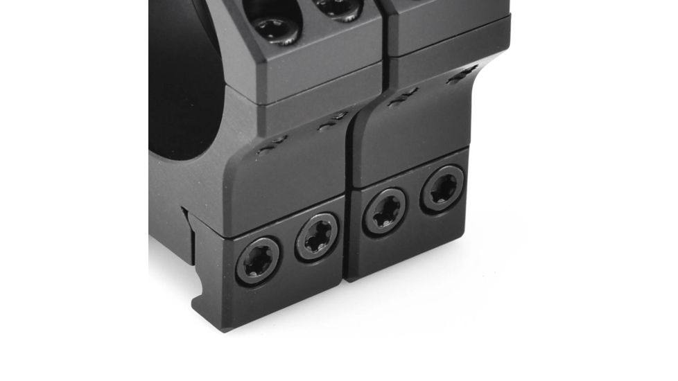 Steiner H-Series Lightweight Rifle Scope Ring, 30mm, Med 1 in, Black, 5958