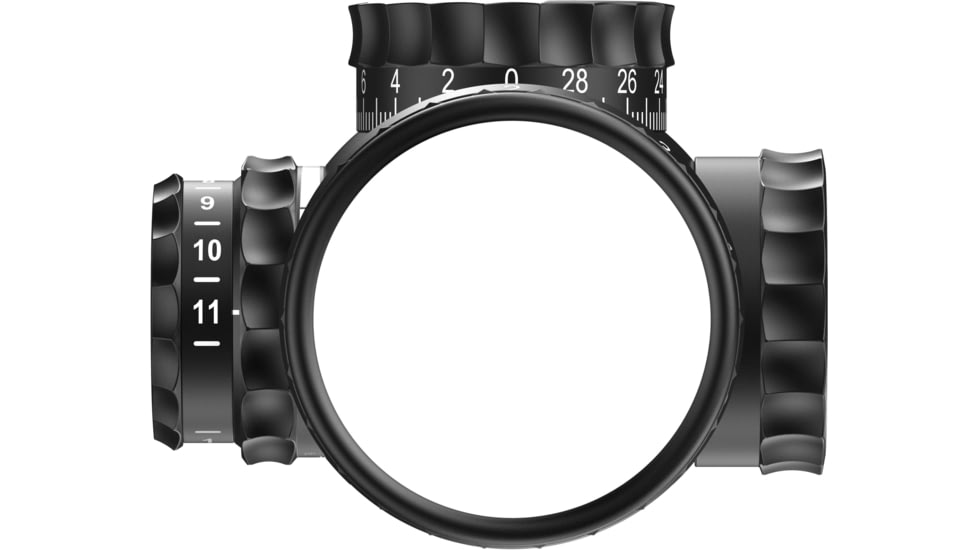 Steiner HX6 2-12x42mm Rifle Scope, 30mm, First Focal Plane, STR-MIL Reticle, Black, 8782