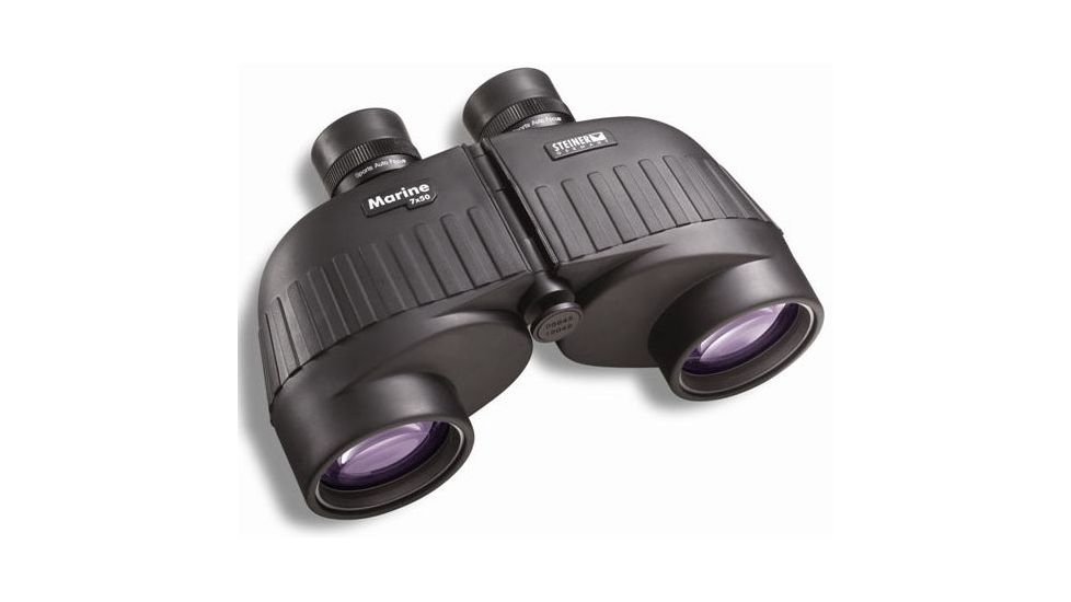 Steiner 7x50 Marine Waterproof Rubber Armored Porro Prism Binoculars, Black, New, 575