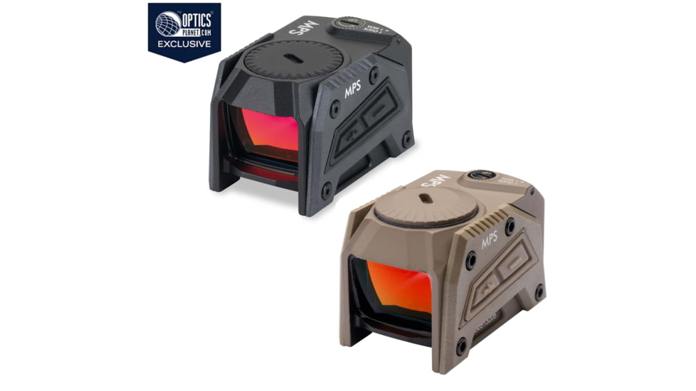 Steiner Micro Pistol 1x 3.3 MOA Red Dot Sight, Black, Flat Dark Earth