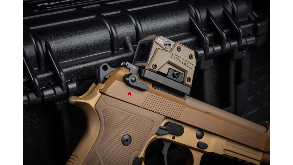 Steiner Micro Pistol Red Dot Sight, Flat Dark Earth, 8700-MPSFDE