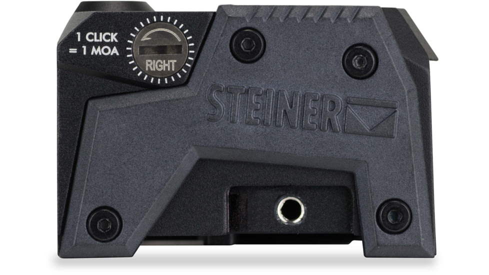 Steiner MPS Micro Pistol Sight, 1x, 3.3 MOA, Black, 8700-MPS