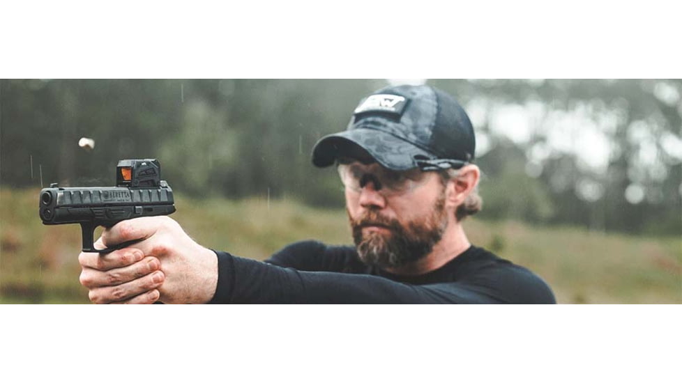 Steiner MPS Micro Pistol Sight, 1x, 3.3 MOA, Black, 8700-MPS