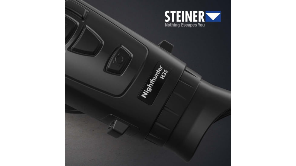 Steiner Nighthunter H35 Gen II 1-8x Thermal Imaging Rifle Scope, Black, 9524
