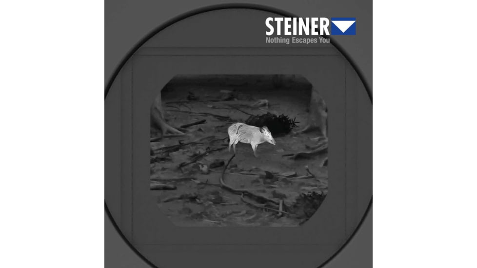Steiner Nighthunter H35 Gen II 1-8x Thermal Imaging Rifle Scope, Black, 9524