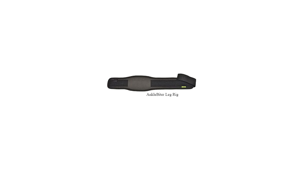 Sticky Holsters AnkleBiter Wrap System Leg Rig, Black, AnkleBiter