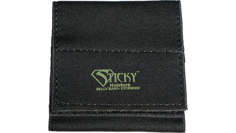 Sticky Holsters Belly Band Holster Extender, Plush Elastic, Black, 6-8, SSB 6-8