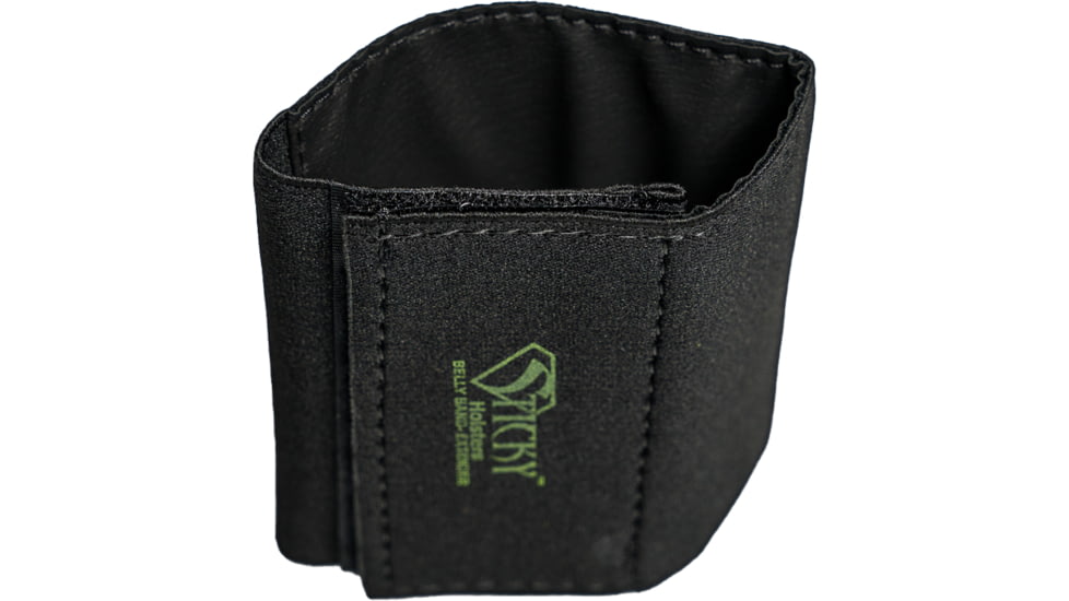 Sticky Holsters Belly Band Holster Extender, Plush Elastic, Black, 6&quot;-8&quot;, SSB-6-8