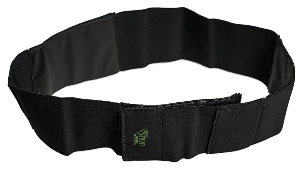 Sticky Holsters Belly Band Holster, Plush Elastic, Black, Extra Large 37-58, SSB XL 37-58