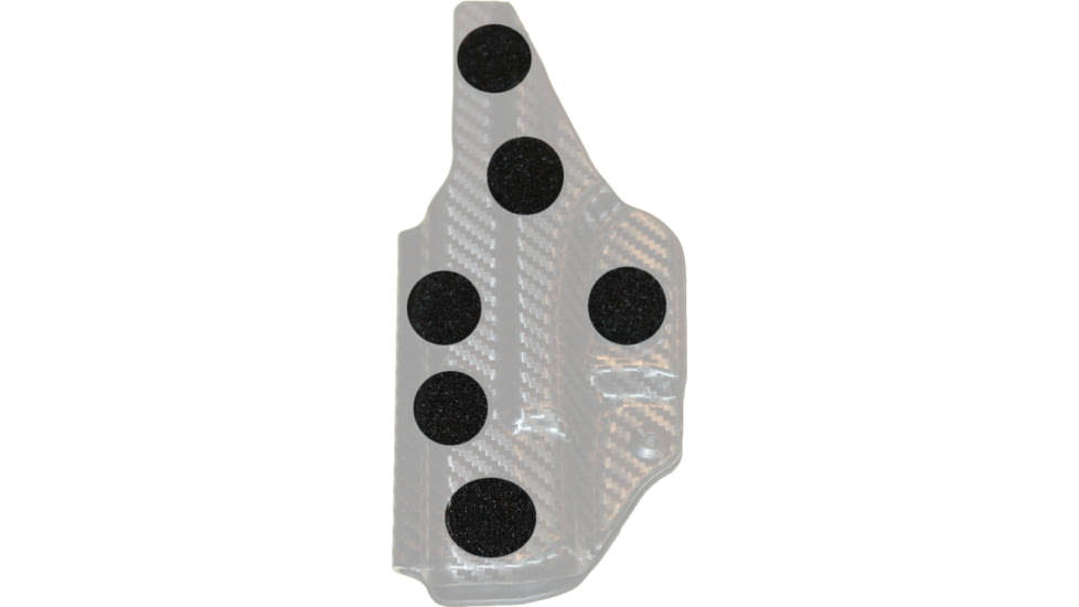 Sticky Holsters Comfort Pad Adhesive Loop Dots, Black, Comf Pad Adh Loop Dots