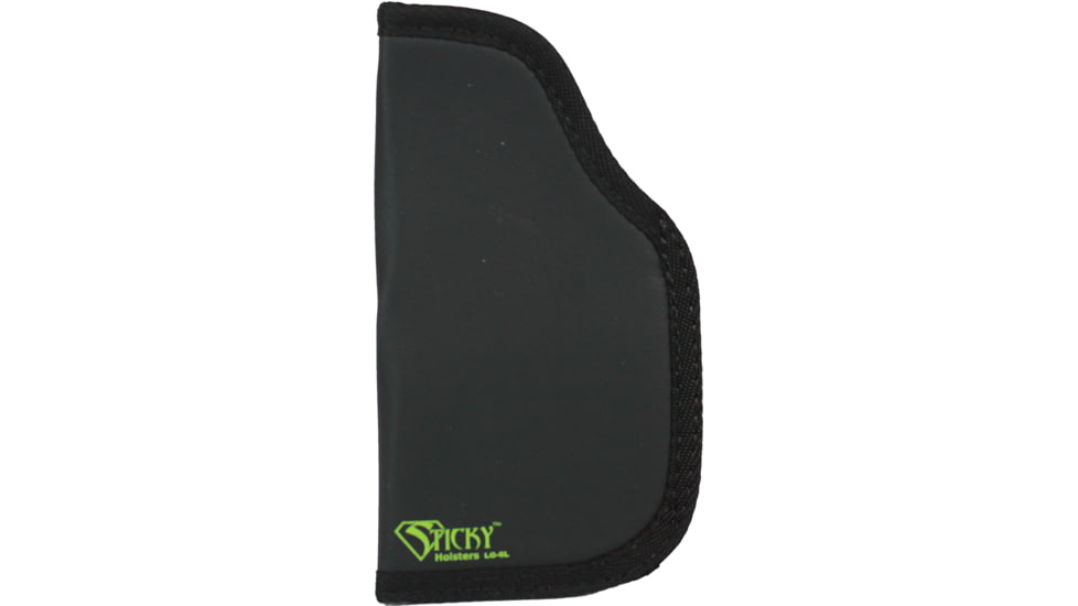 Sticky Holsters LG-6L Holster Modified for Laser, 5 inch Barrel w/ Laser Or Light, Glock 20/21, Hk 45/P30L, S&amp;W M&amp;P 45, Ambidextrous, Black, Large, LG6LMODLS