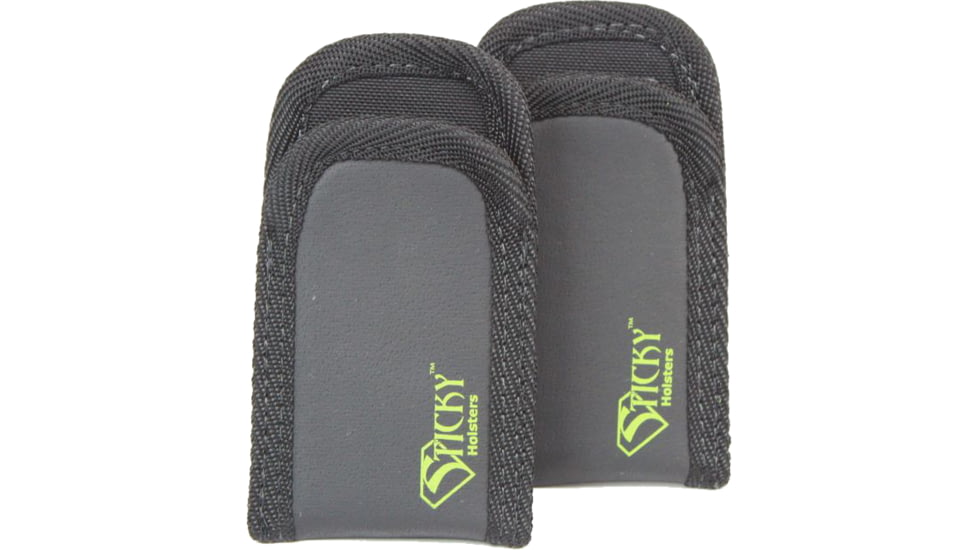 Sticky Holsters Mag Sleeve/Pocket, 2 Pack, Black, Mag Pouch Sleeve/Pocket x 2