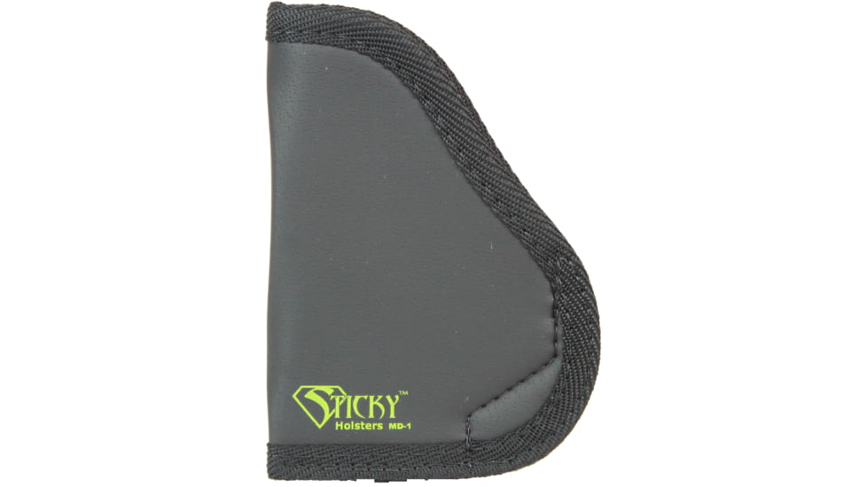 Sticky Holsters MD-1 Holster, Rug LC9/380, SCCY Cpx, CZ Rami, Keltec PF9/P11, Ambidextrous, Black, Medium, MD-1