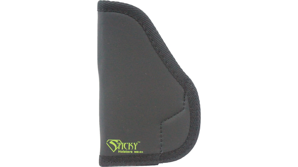 Sticky Holsters MD-4 Gen 1 Holster, Glock 26/27, S&amp;W M&amp;P 9C/40C/ Rug SR 9C/40C, Ambidextrous, Black, Medium, MD-4 Gen 1