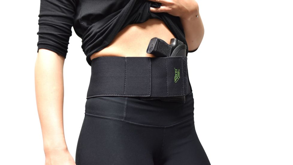 Sticky Holsters Sticky Belly Band Holster, Black, Small, 24-34 in, SBB Sml 24-34
