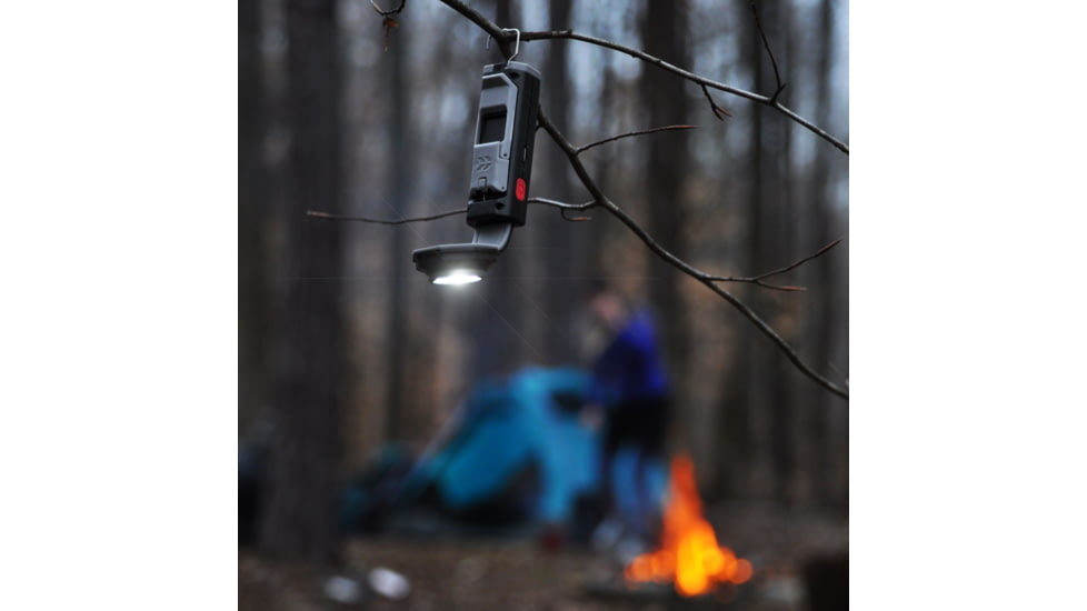 STKR Concepts FLEXIT 6.5 1x 18650 Lithium Rechargeable 1x CREE LED Pocket Light, 650 Lumens, Black/Grey, 00385