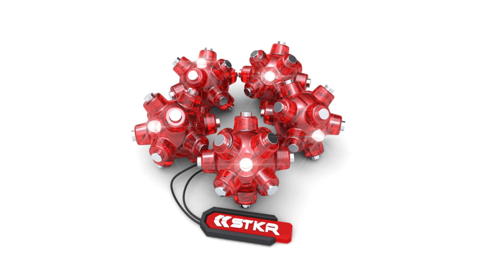 STKR Concepts Magnetic Light Mine W/ 12 Spot Magnets 10 Lumens