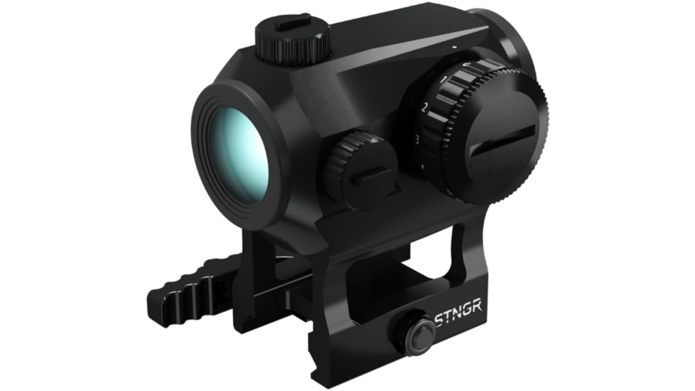 STNGR Axiom II Red Dot Sight, 2 MOA Red Dot Reticle w/ QD Mount Bundle, Black, UI-BNH0-JFHR