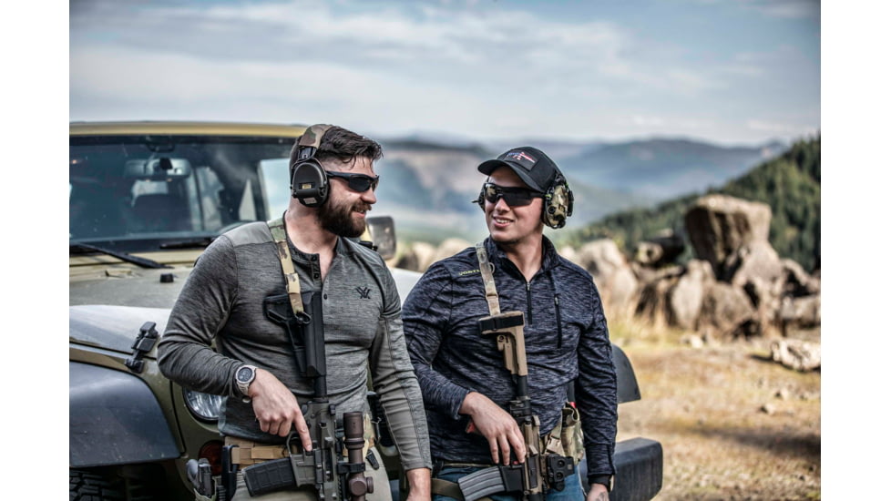 STNGR Hi-Speed Ballistic Sunglasses, Matte Black/Smoke, Medium/Large, XF-VEYJ-IIDL