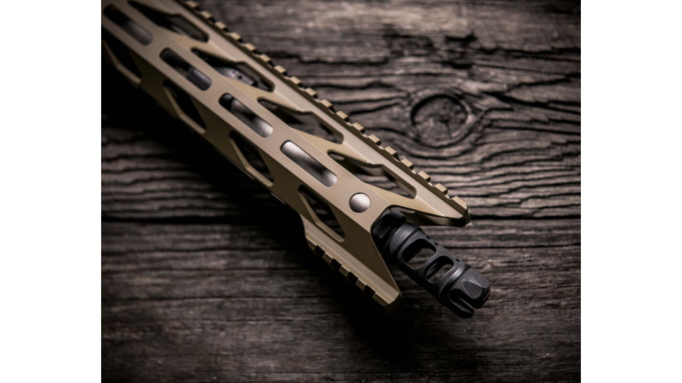 STNGR HWK M-Lok Free Float Handguard for AR15/M4, Cerakote FDE, 15 in, 15HM-FDE