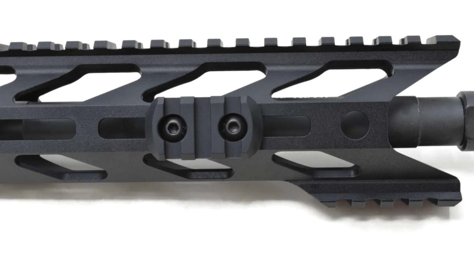STNGR M-Lok 3 Slot Picatinny Rail Section, Black, 9Y-RTNI-WELB