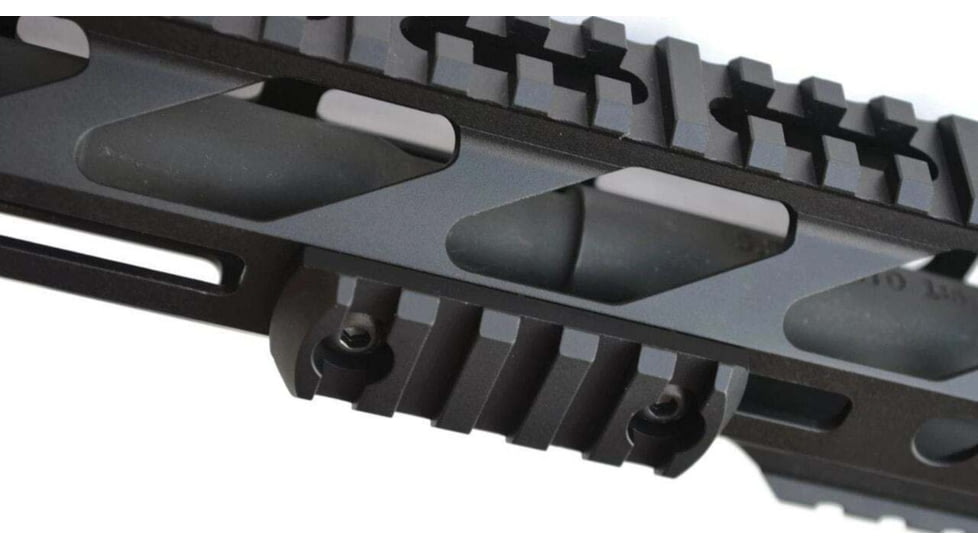 STNGR M-Lok 5 Slot Picatinny Rail Section, Black, XY-U2KN-5W7H