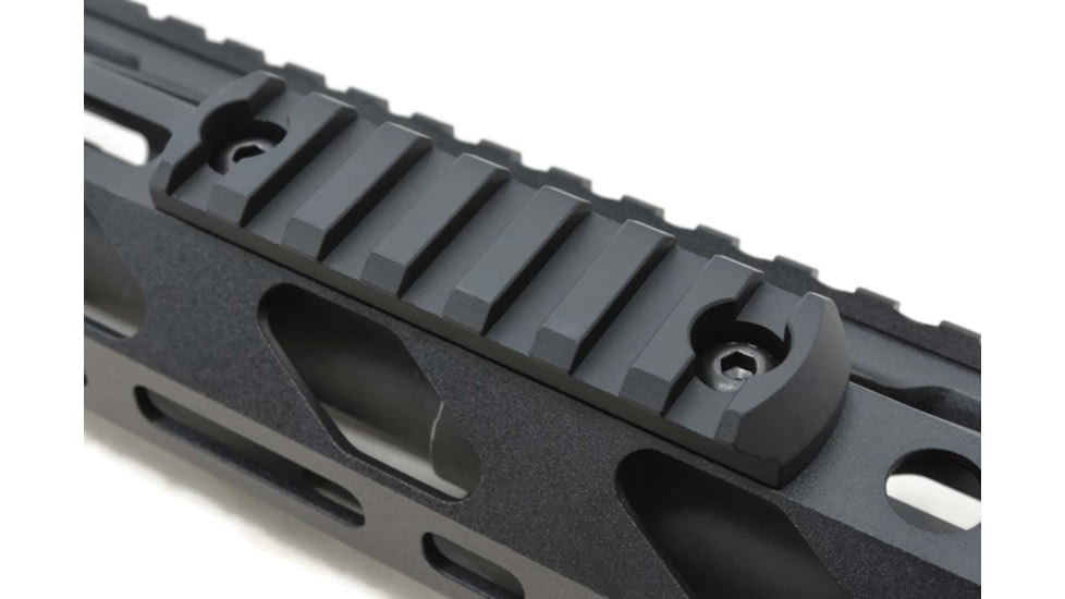 STNGR M-Lok 7 Slot Picatinny Rail Section, Black, S6-KLY1-FKMR