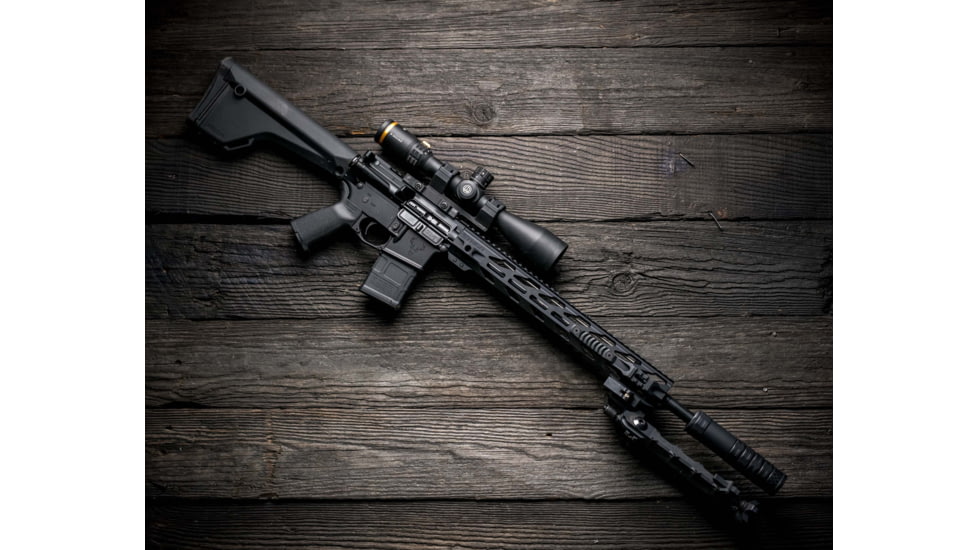 STNGR RPTR M-Lok Free Float Handguard for AR15/M4, Anodized Black, 15 in, 15RM