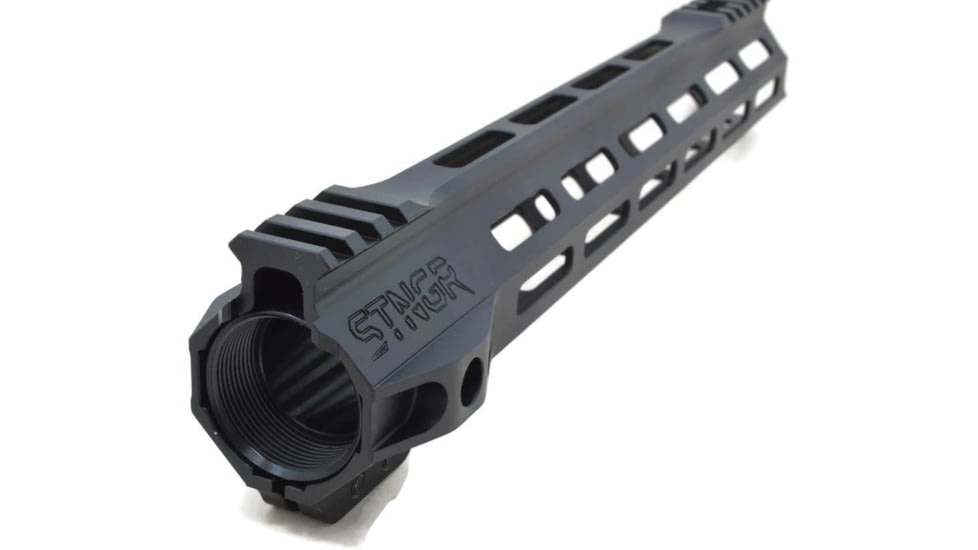 STNGR VLCN M-Lok Free Float Handguard for AR15/M4, Anodized Black, 12 in, 12VLCN
