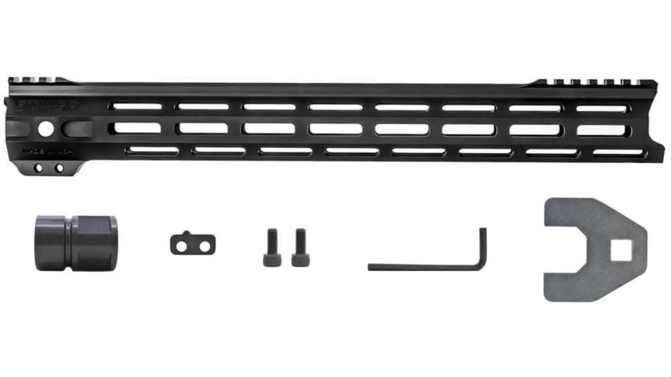 STNGR VLCN M-Lok Free Float Handguard for AR15/M4, Anodized Black, 15 in, 15VLCN