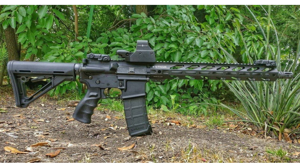 STNGR VYPR M-Lok Free Float Handguard for AR15/M4, Anodized Black, 15 in, 15VM