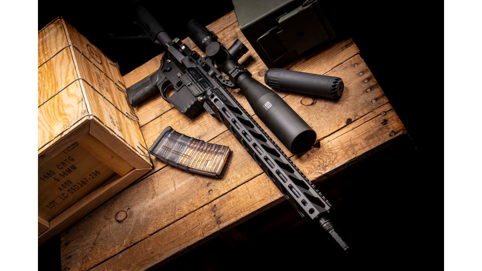 STNGR VYPR M-Lok Free Float Handguard for AR15/M4, Anodized Black, 15 in, 15VM